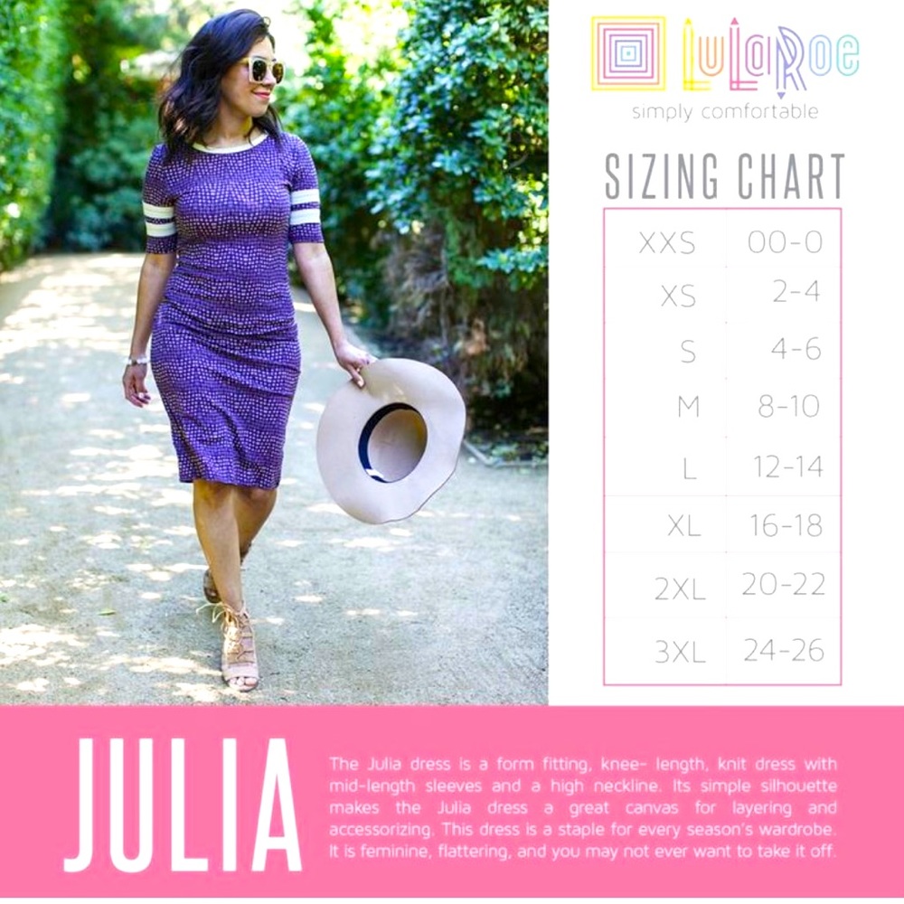 LulaRoe Julia Dress